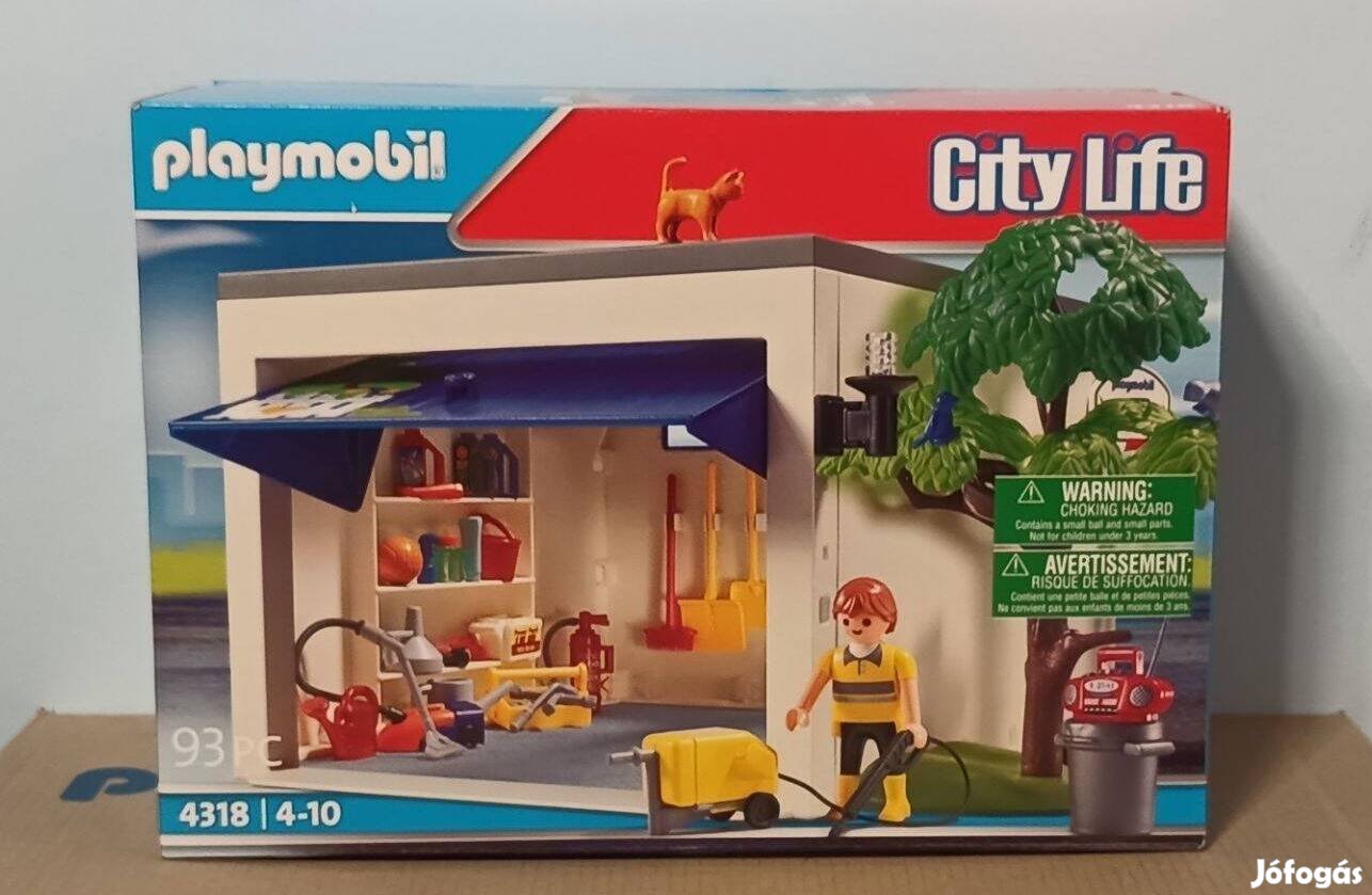 Playmobil City Life 4318 Garázs Új Bontatlan