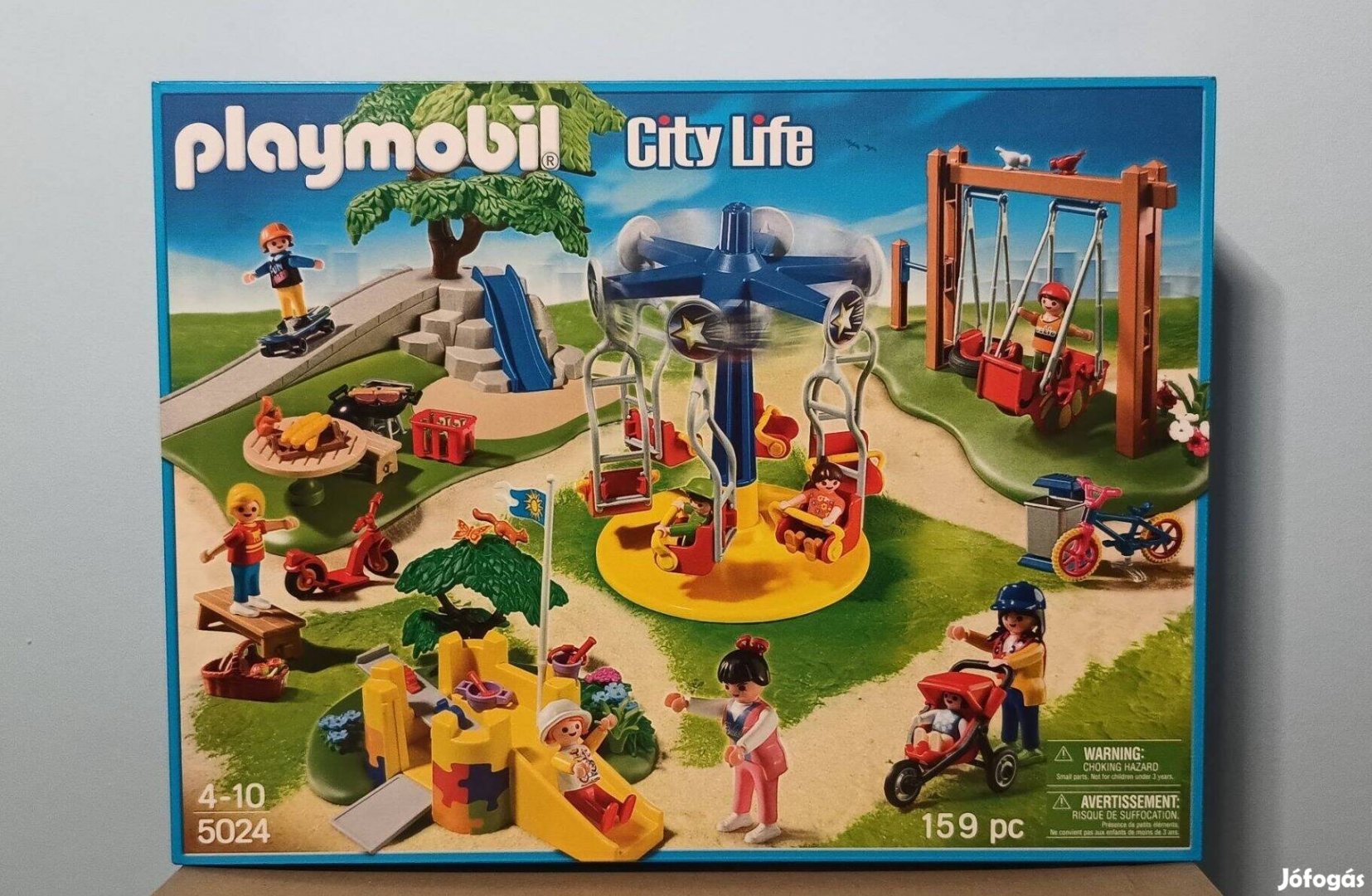 Playmobil City Life 5024 Óriás Játszótér Új bontatlan Ingy Száll Bpen