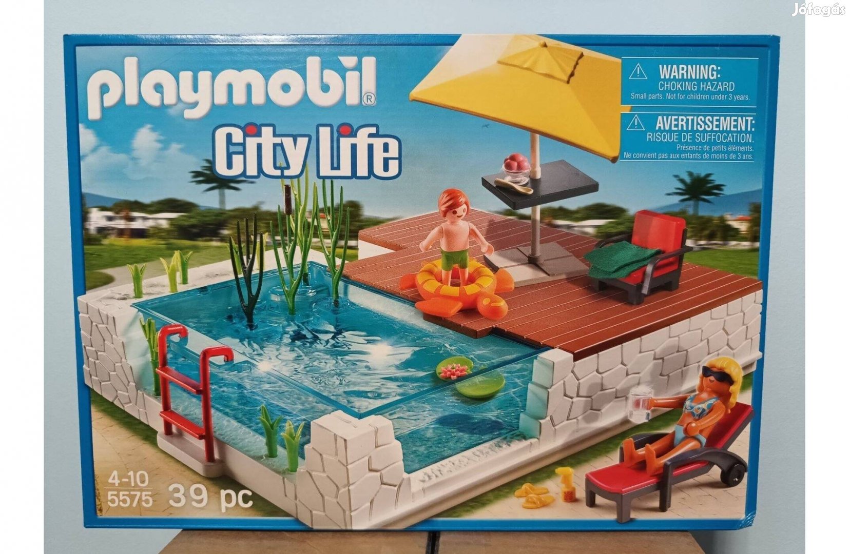 Playmobil City Life 5575 Családi Medence Új Bontatlan