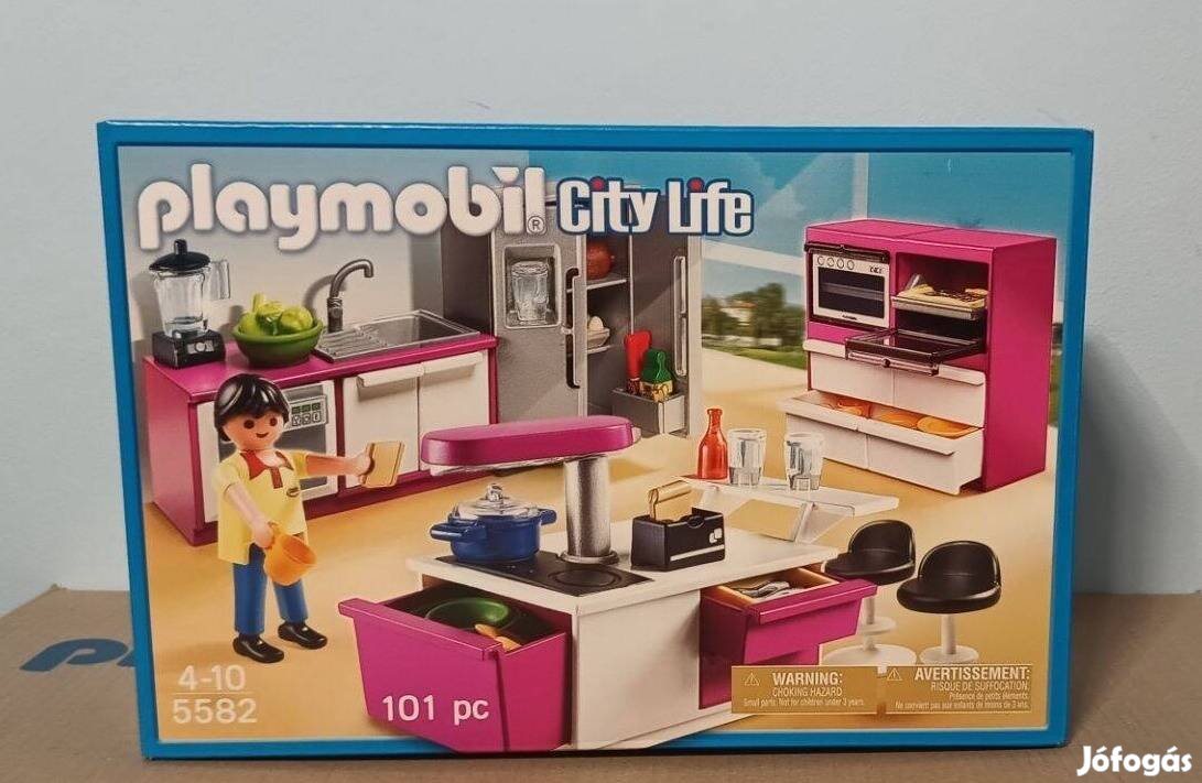 Playmobil City Life 5582 Modern Konyha Új Bontatlan