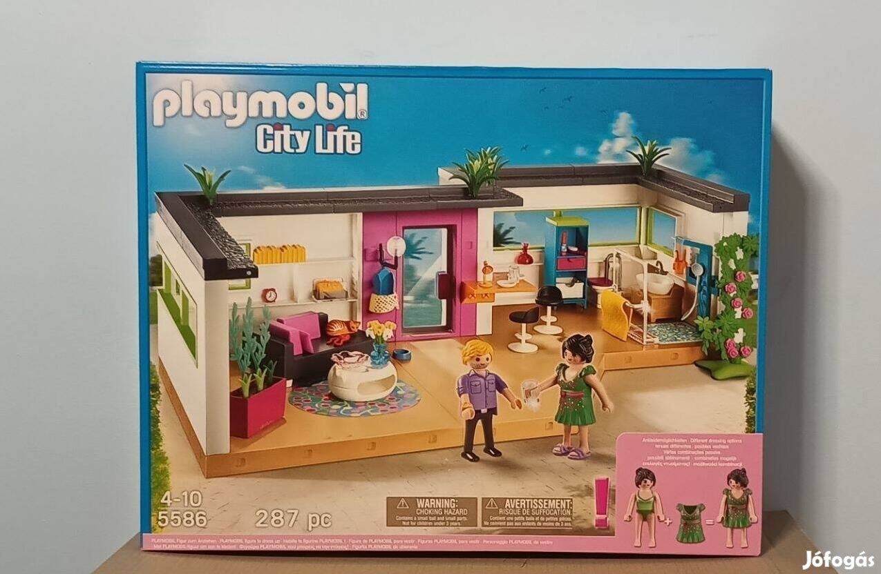 Playmobil City Life 5586 Luxus Birtok Vendégház Új Bontatlan