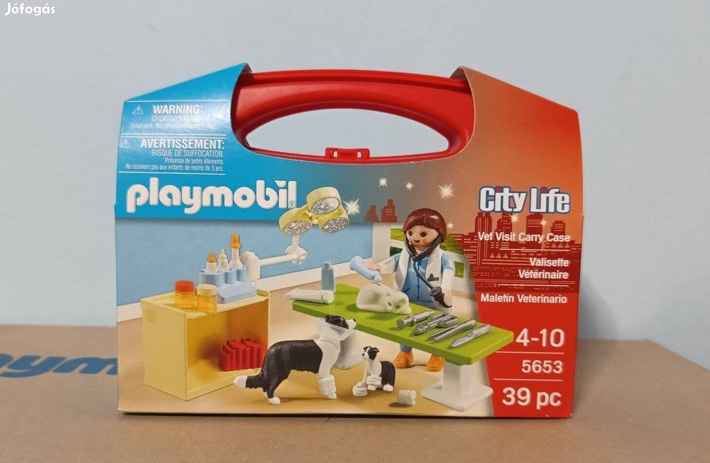 Playmobil City Life 5653 Állatorvosi Rendelő Új Bontatlan