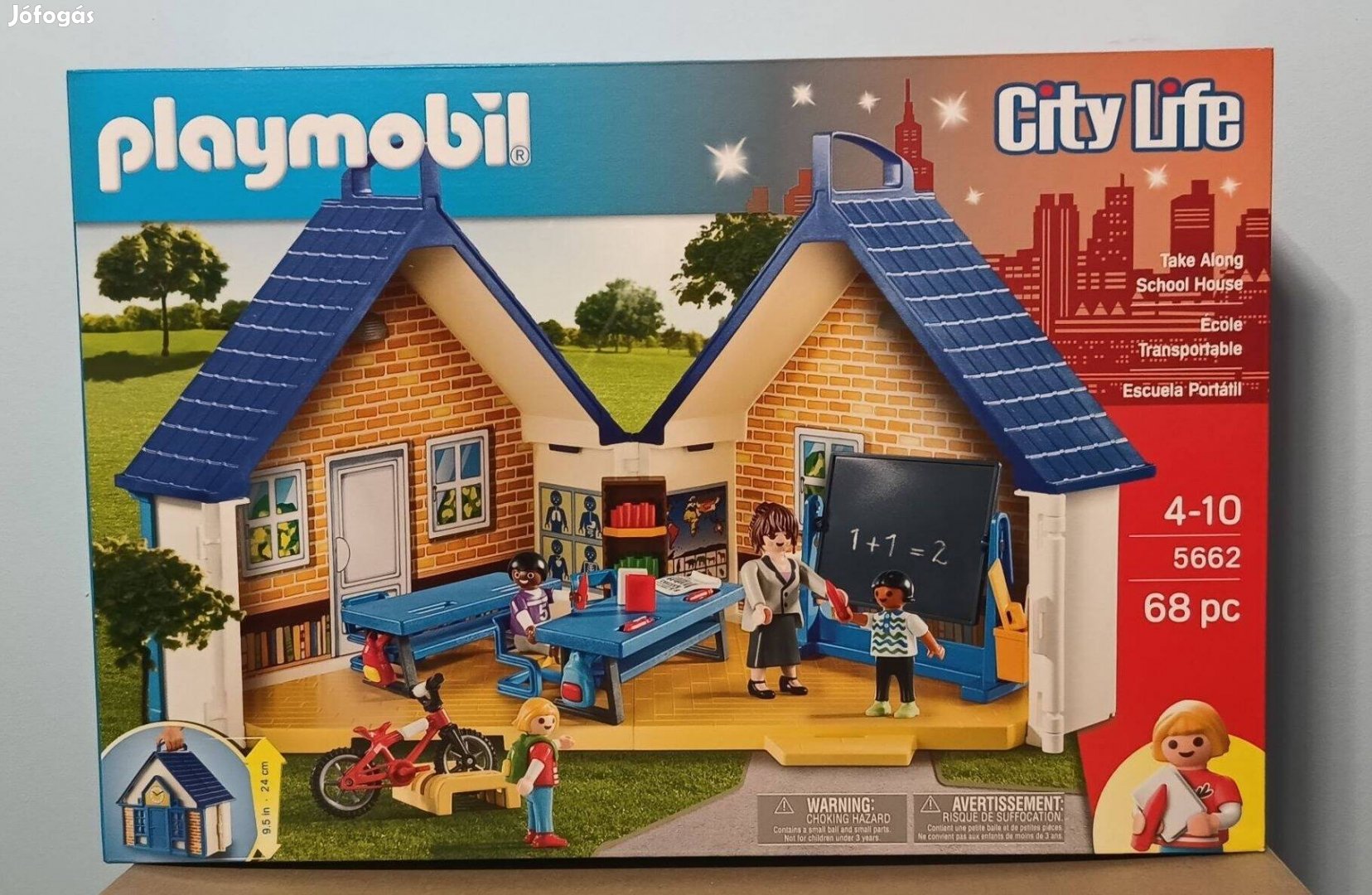 Playmobil City Life 5662 Hordozható Iskola Új Bontatlan