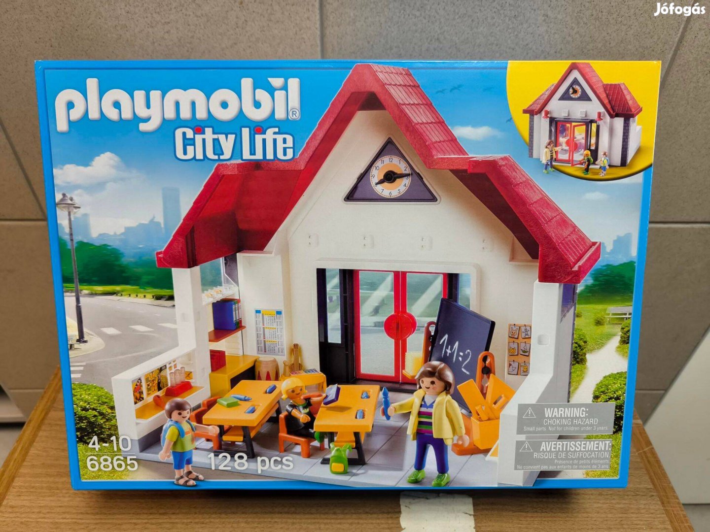 Playmobil City Life 6865 Iskola új, bontatlan