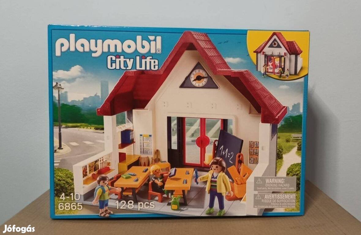 Playmobil City Life 6865 Városszéli Iskola Új Bontatlan