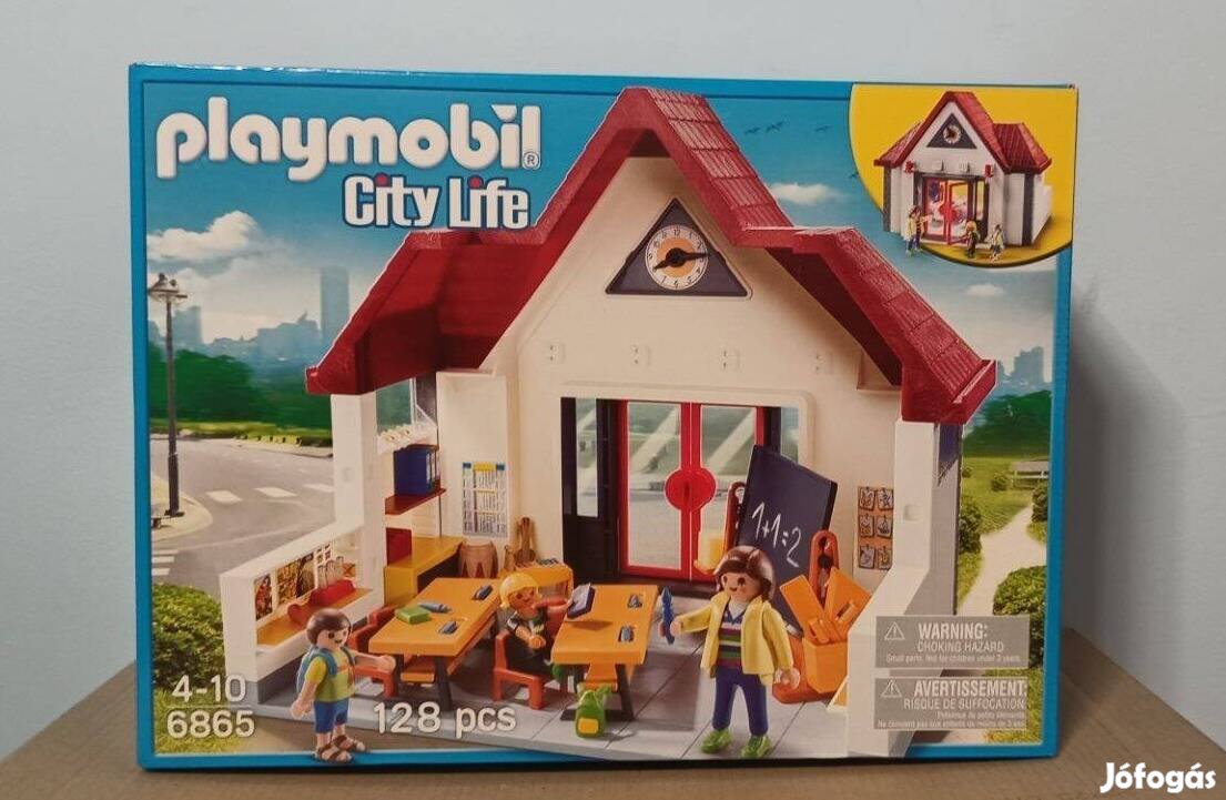 Playmobil City Life 6865 Városszéli Iskola Új Bontatlan