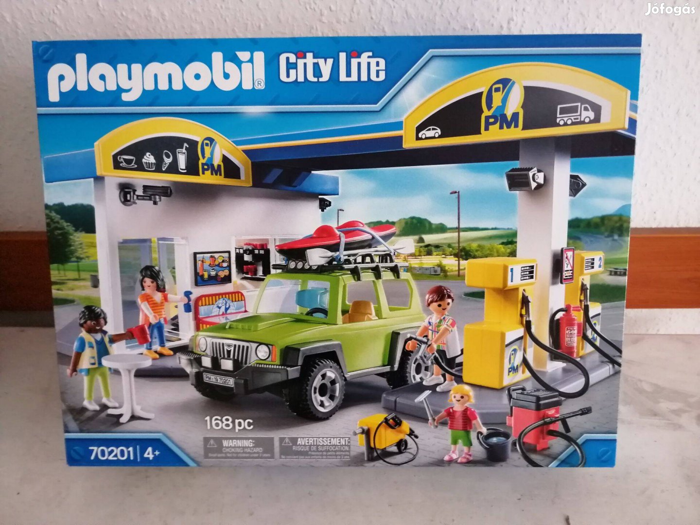 Playmobil City Life 70201 Benzinkút új, bontatlan