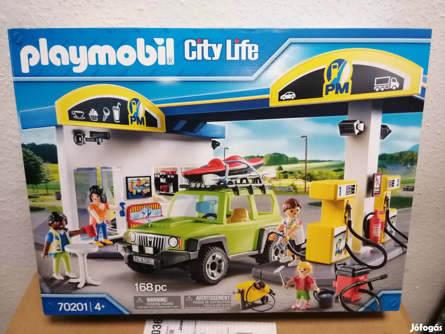 Playmobil City Life 70201 Benzinkút új, bontatlan