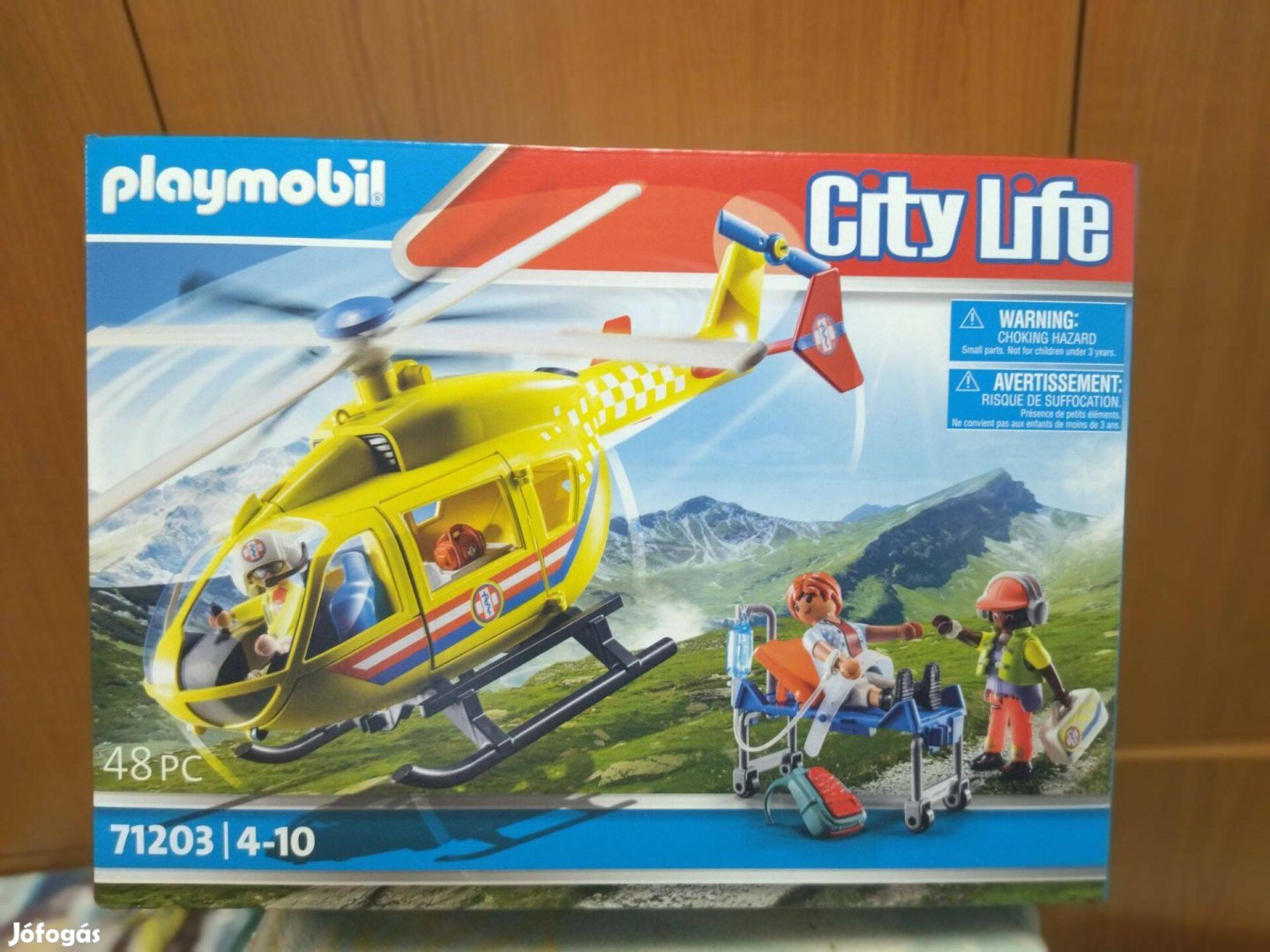 Playmobil City Life 70203 Mentőhelikopter új, bontatlan