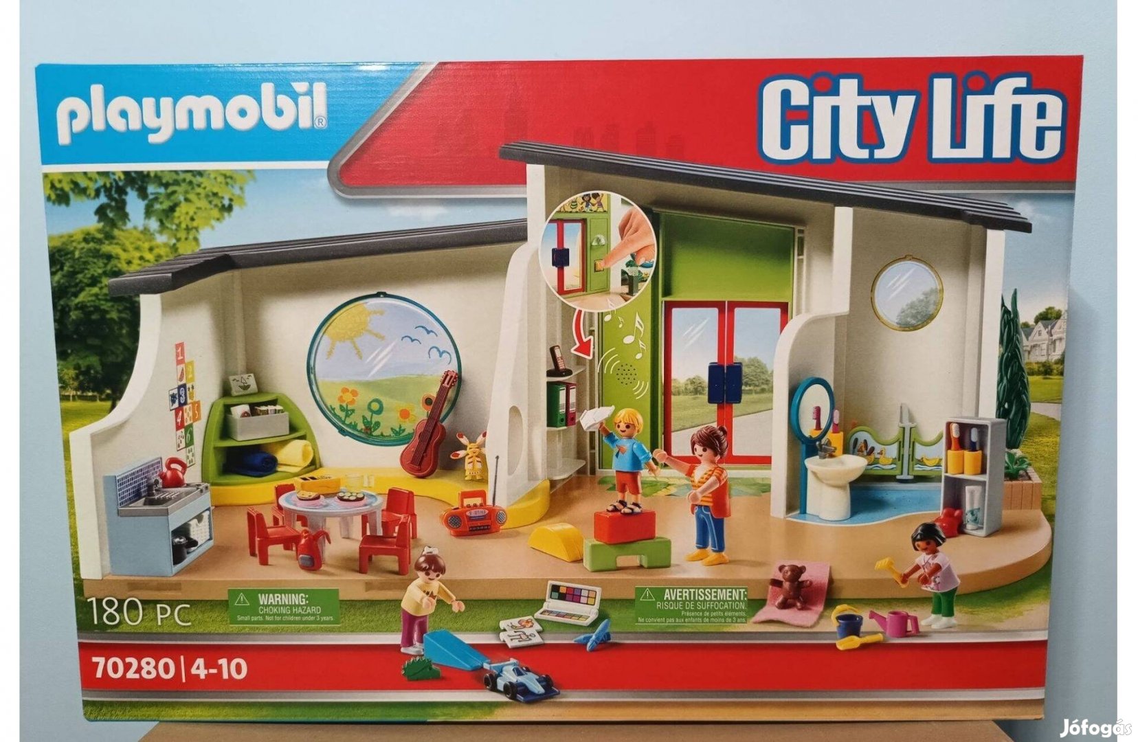 Playmobil City Life 70280 Óvoda Bontatlan Új Ingy. Száll. Bp-en