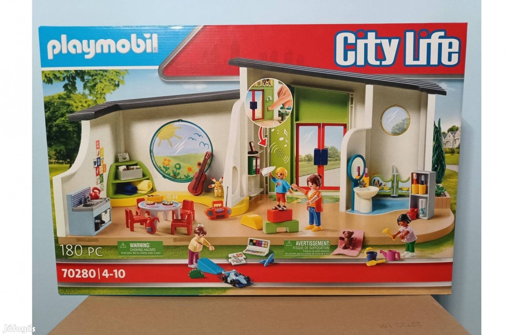 Playmobil City Life 70280 Óvoda Bontatlan Új Ingy. Száll. Bp-en