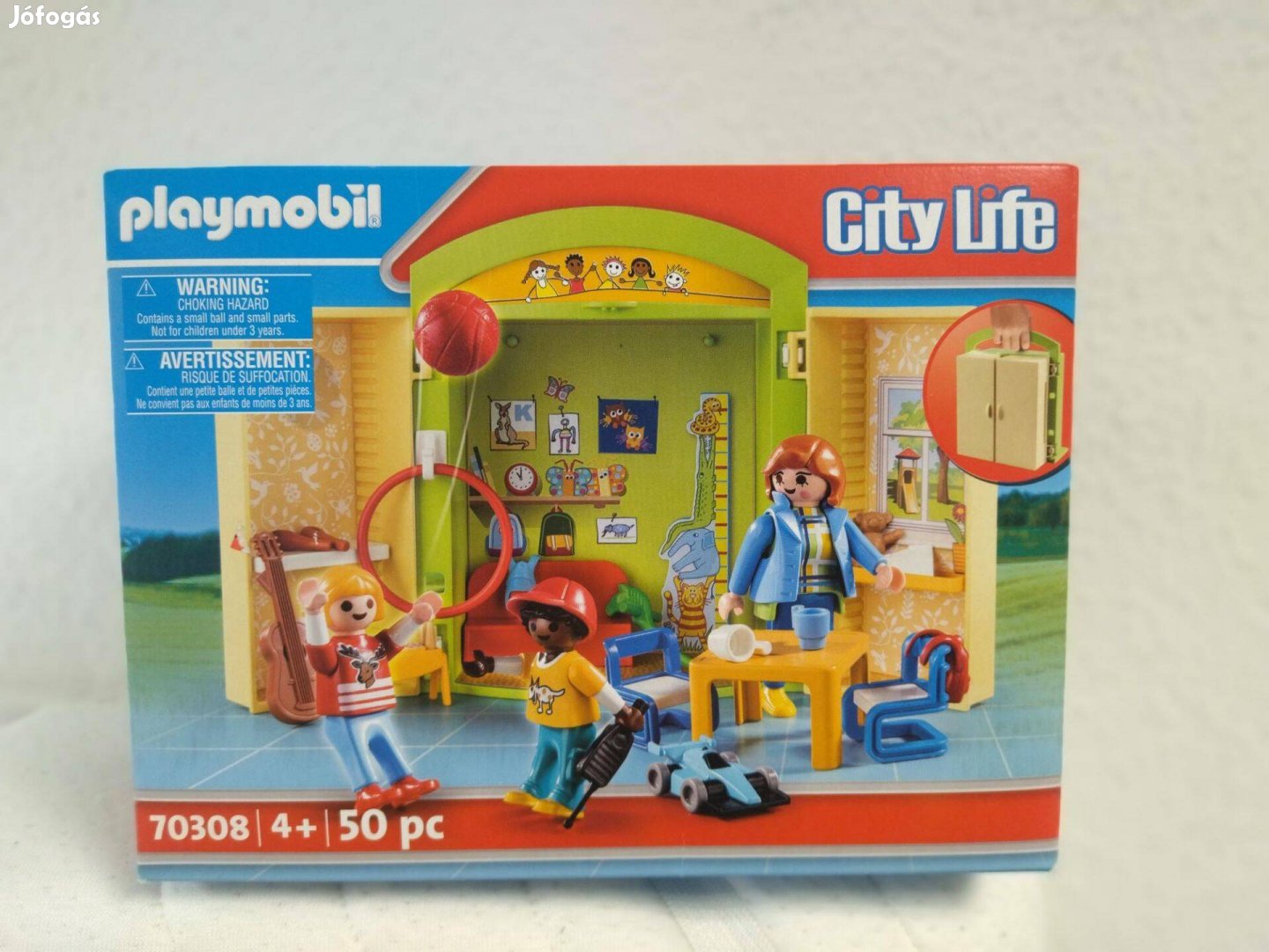 Playmobil City Life 70308 Óvoda játékdoboz új, bontatlan