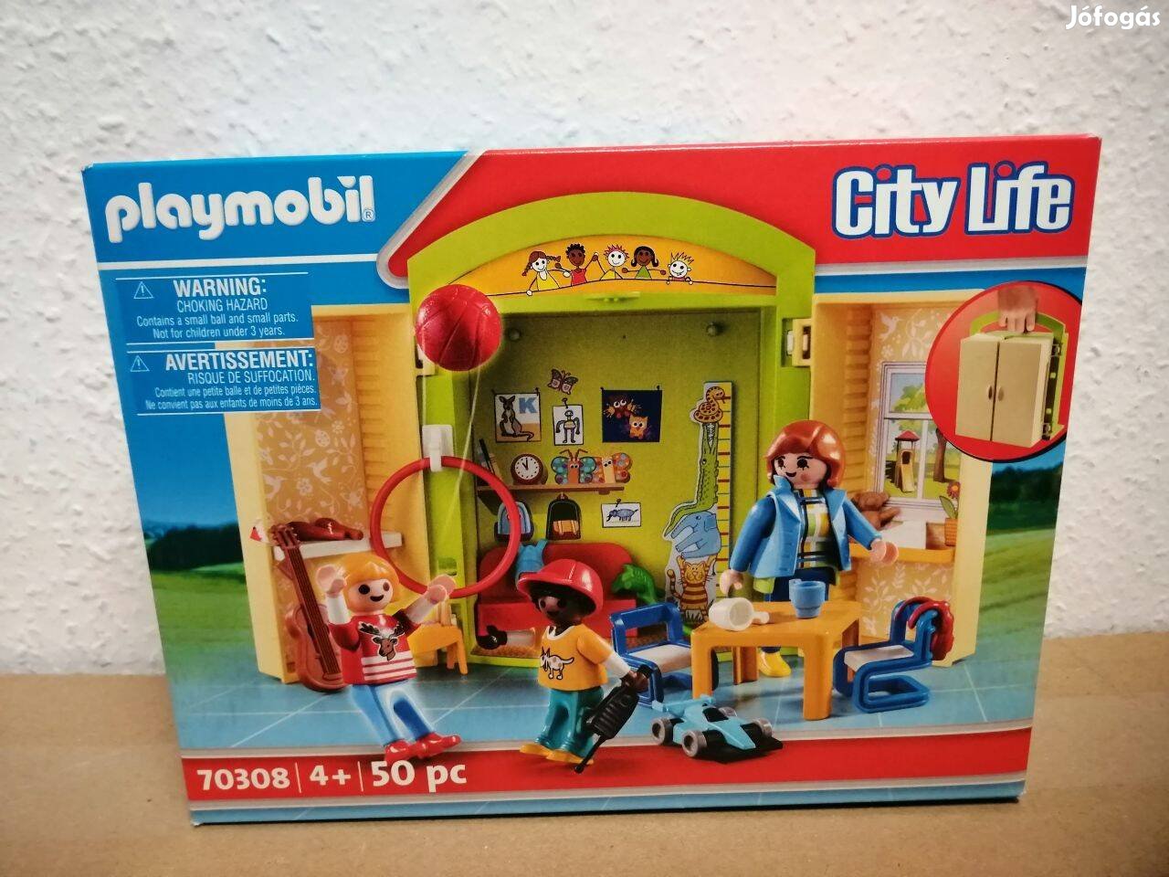 Playmobil City Life 70308 Óvoda játékdoboz új, bontatlan