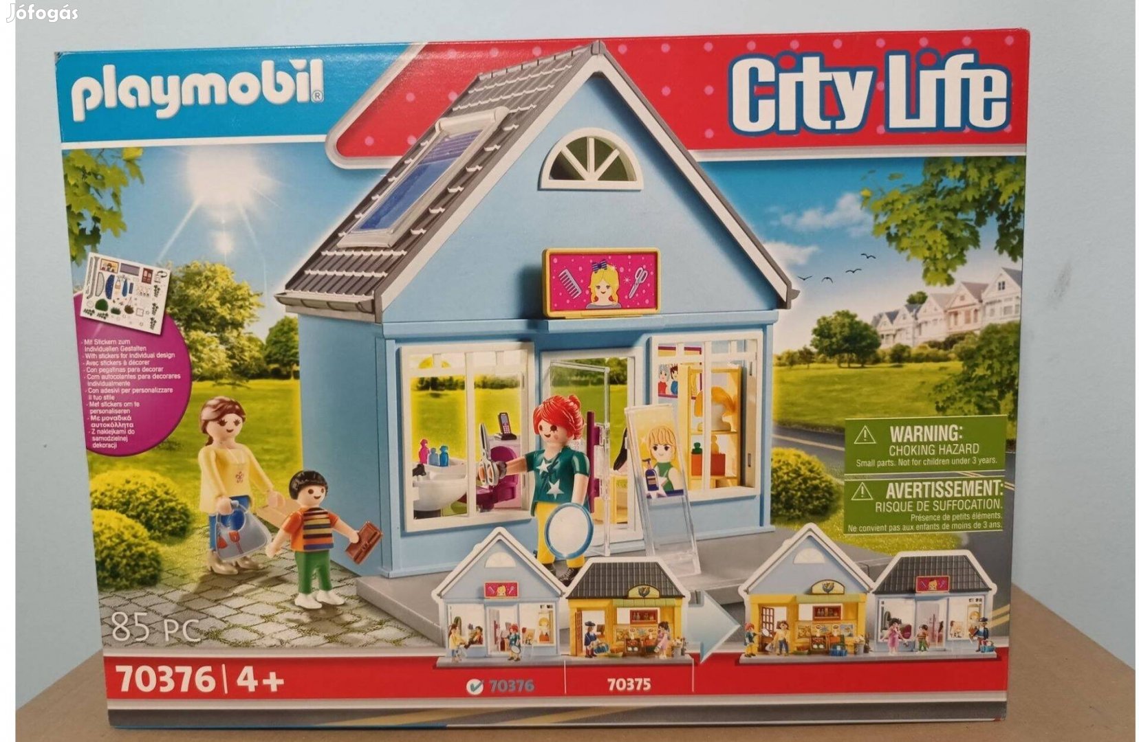 Playmobil City Life 70376 Az Én Fodrászatom Új Ingy. Száll. Bp-en