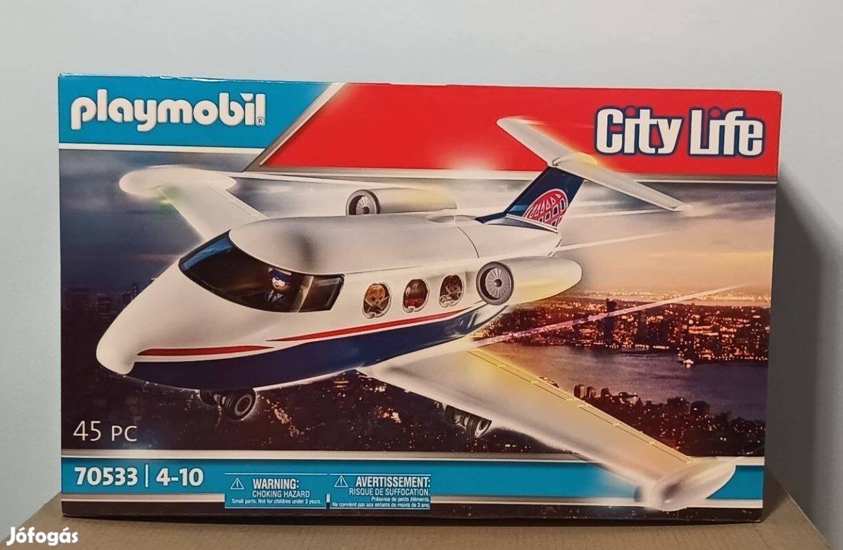 Playmobil City Life 70533 Magánrepülőgép Új Bontatlan