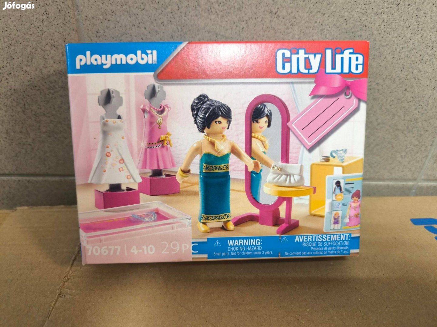 Playmobil City Life 70677 Ruhabolt új, bontatlan