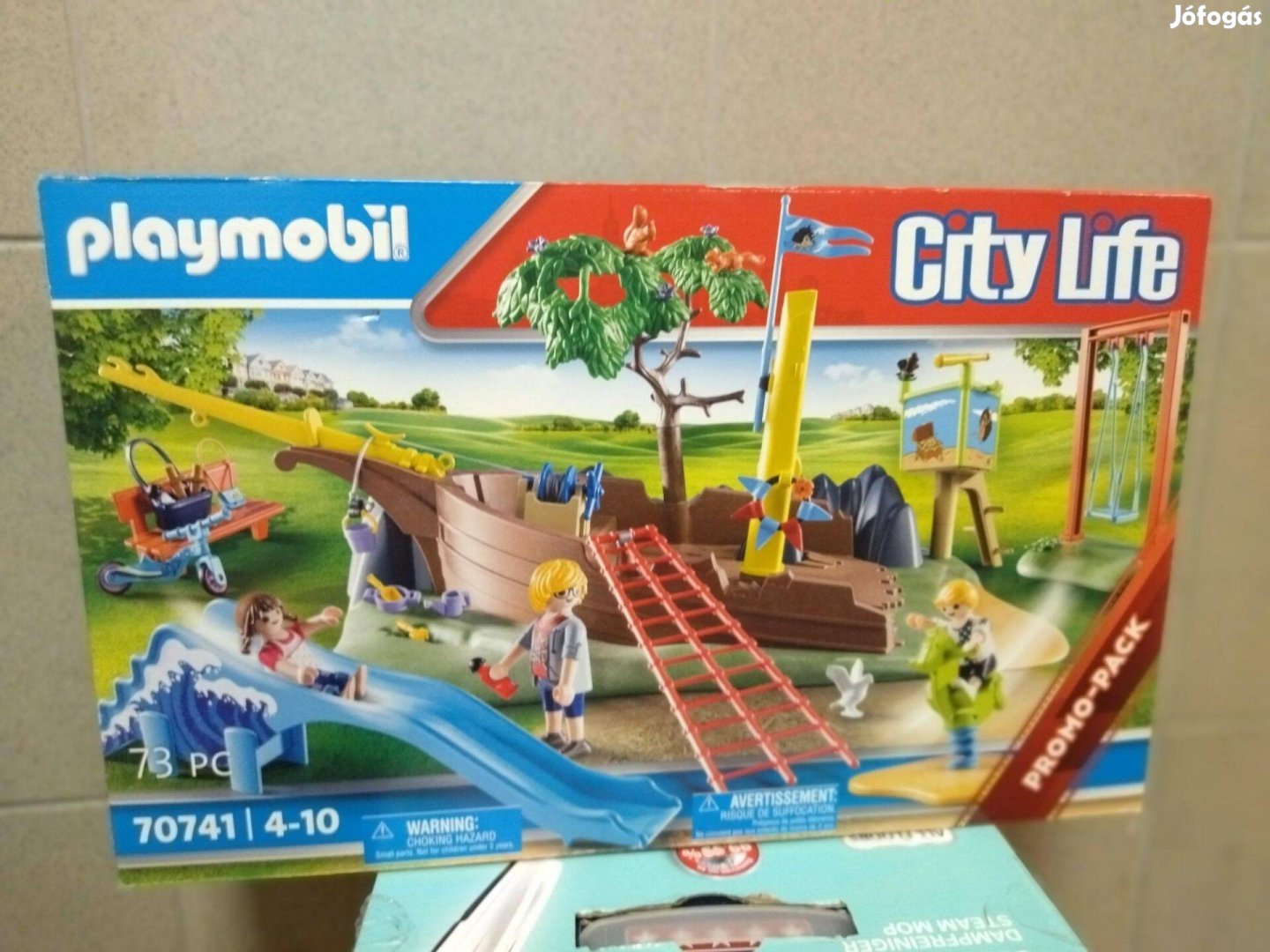 Playmobil City Life 70741 Hajótörött kalandpark játszótér új,bontatlan