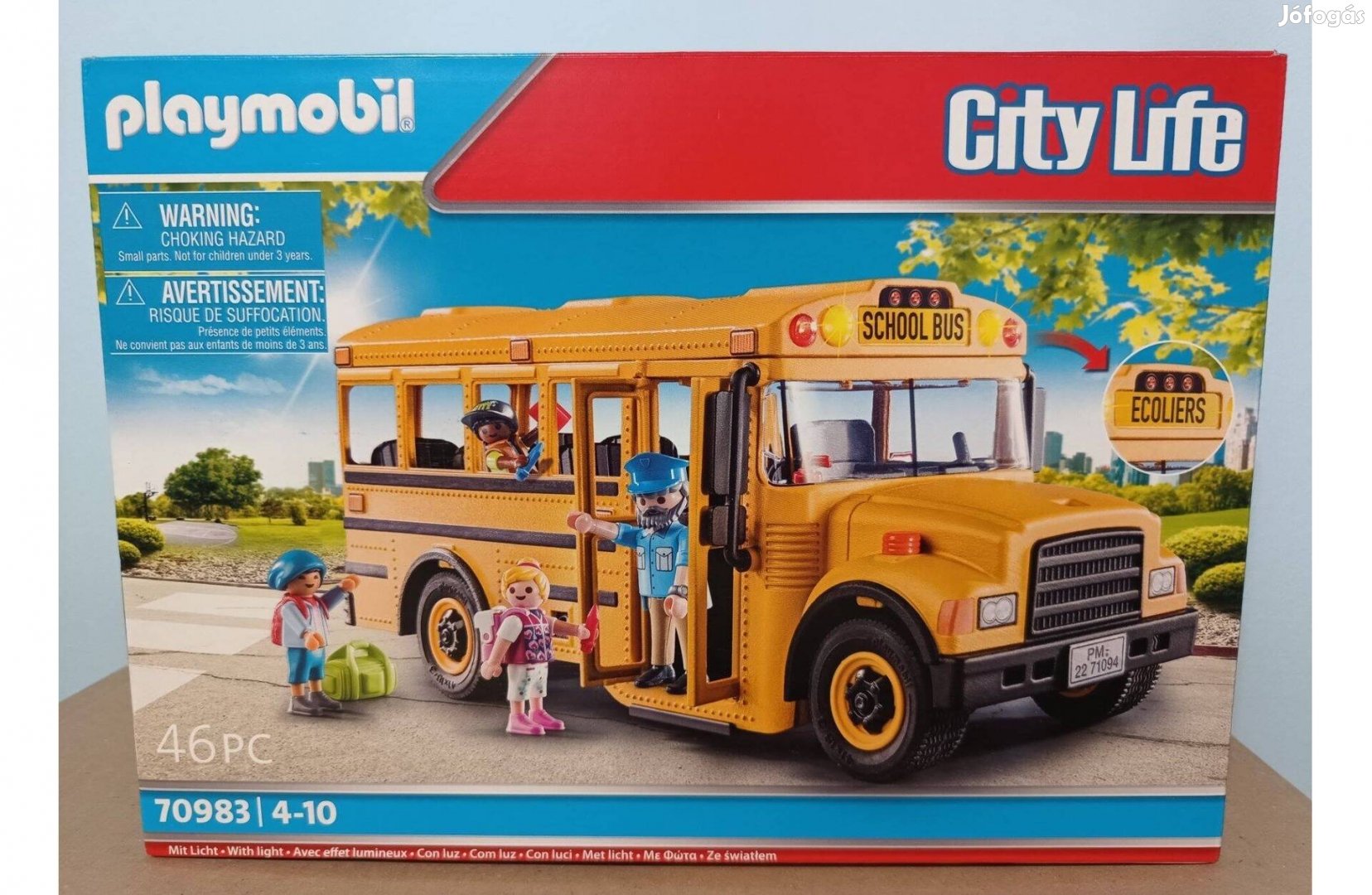 Playmobil City Life 70983 Amerikai Iskolabusz Új Bontatlan