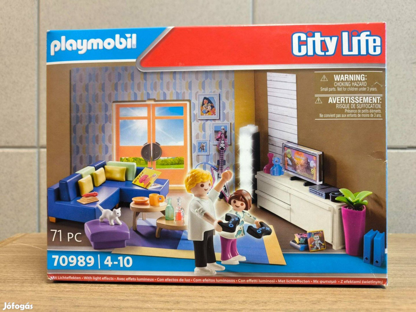 Playmobil City Life 70989 Nappali szoba új, bontatlan