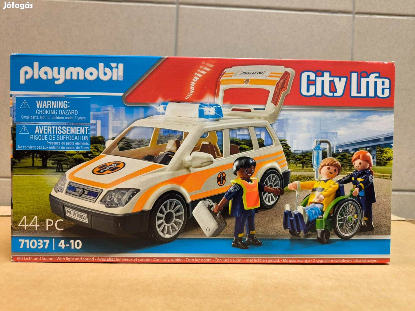 Playmobil City Life 71037 Sürgösségi orvosi jármű új, bontatlan