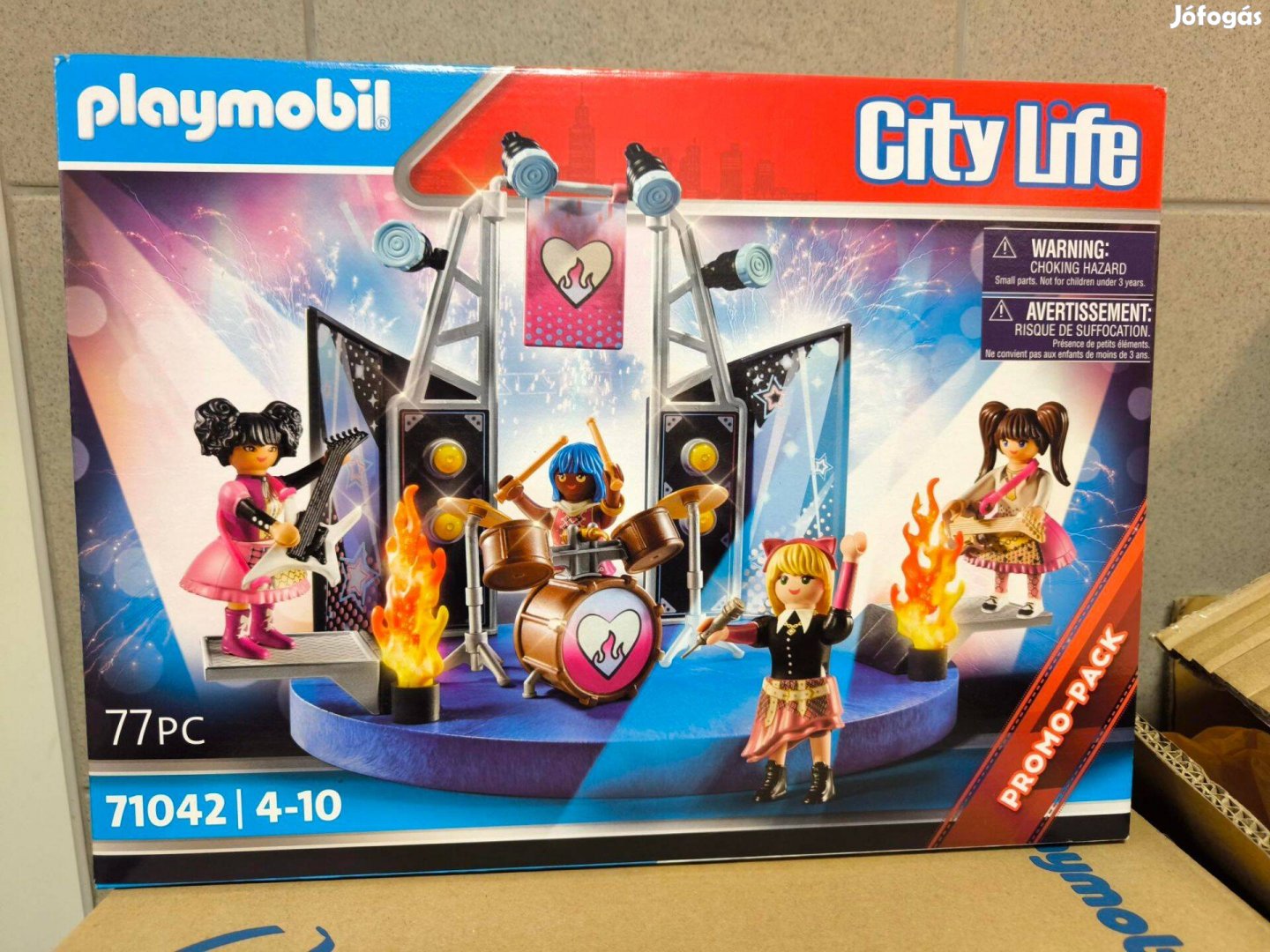 Playmobil City Life 71042 Zenekar új, bontatlan