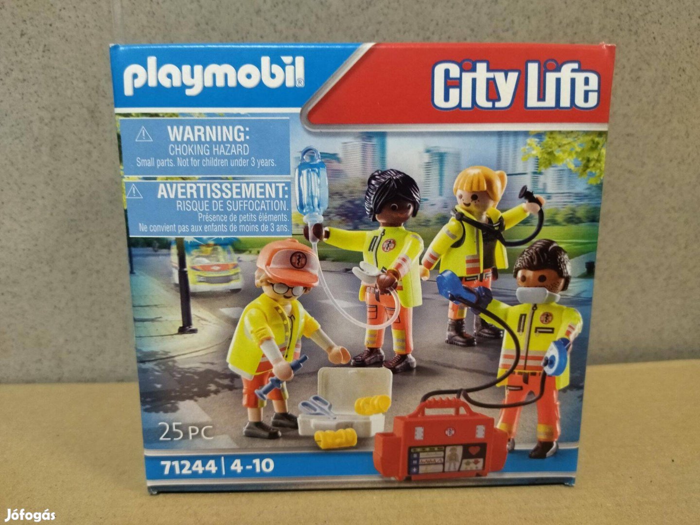 Playmobil City Life 71244 Mentőcsapat új, bontatlan