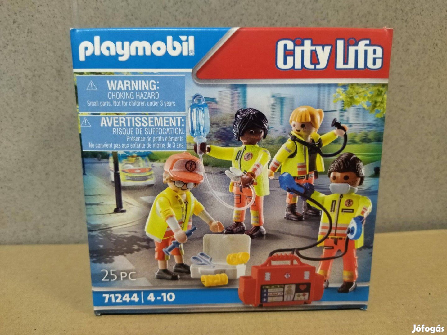 Playmobil City Life 71244 Mentőcsapat új, bontatlan