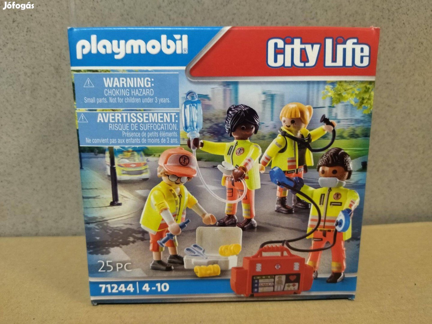 Playmobil City Life 71244 Mentőcsapat új, bontatlan