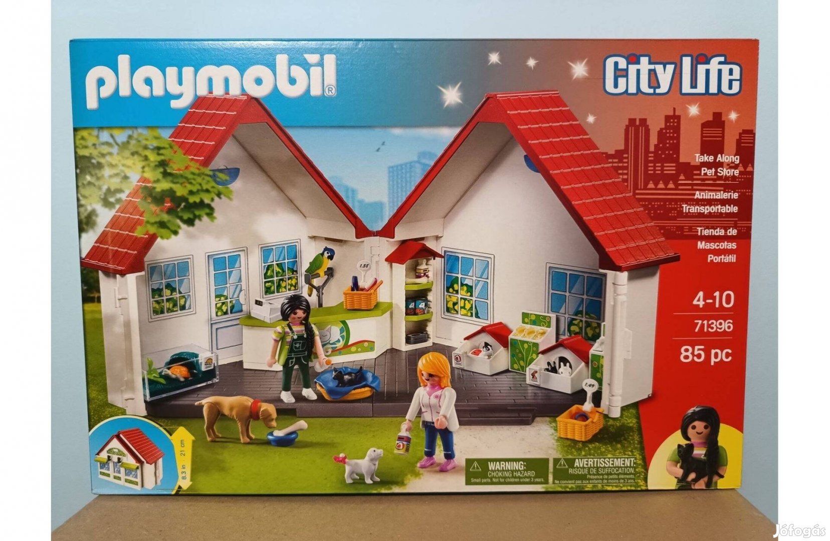 Playmobil City Life 71396 Kisállatkereskedés Új Bontatlan