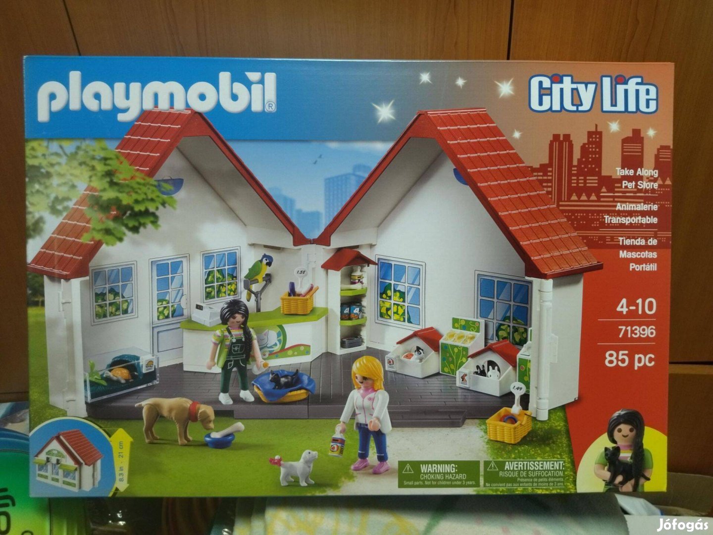 Playmobil City Life 71396 Kisállatkereskedés új, bontatlan