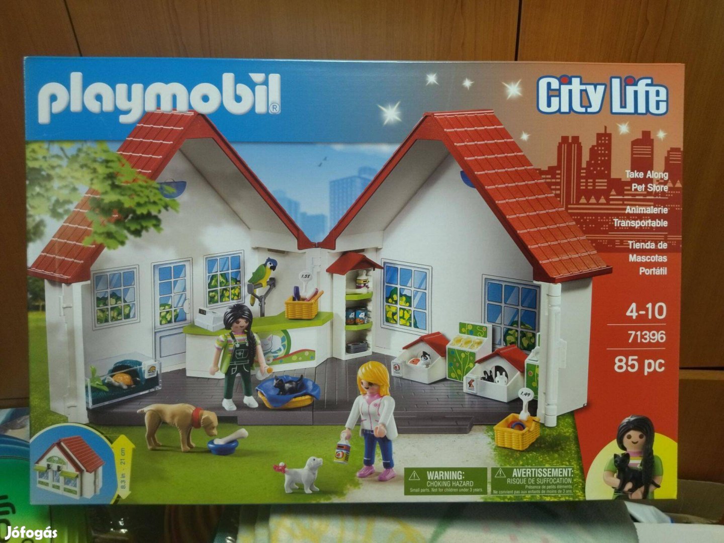 Playmobil City Life 71396 Kisállatkereskedés új, bontatlan - foglalva!