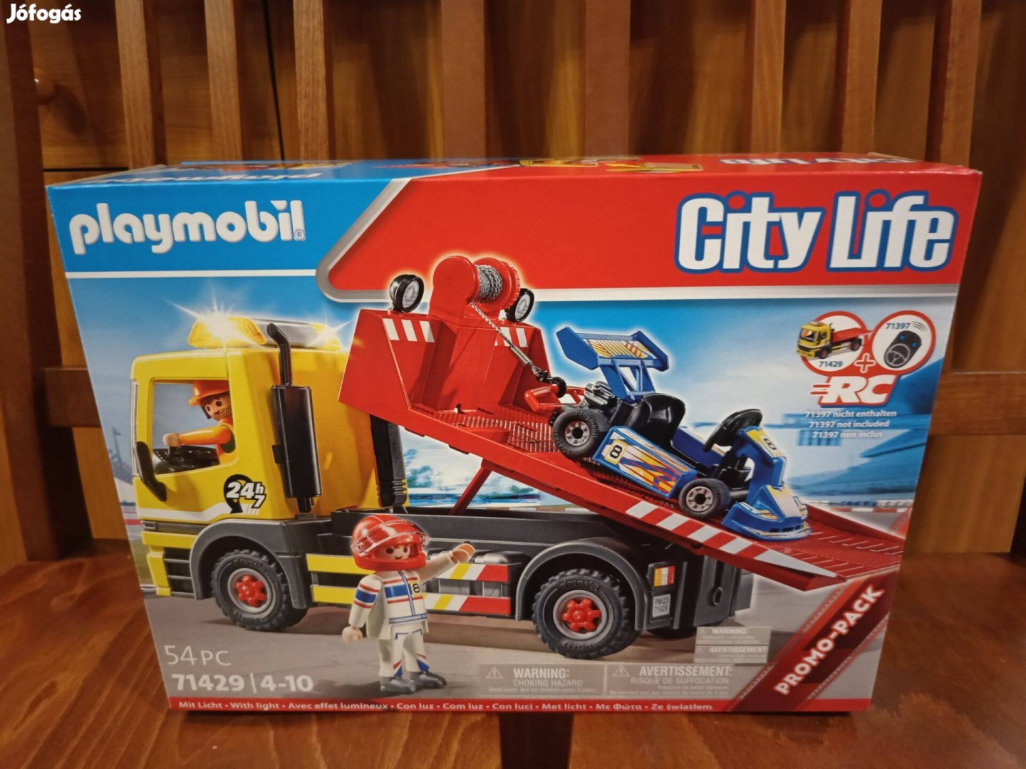 Playmobil City Life 71429 Autómentő Fénnyel Új Bontatlan