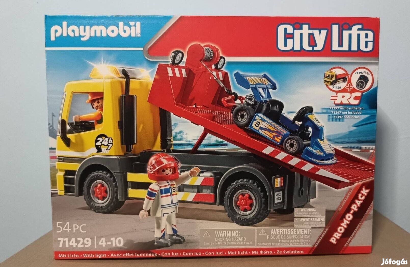 Playmobil City Life 71429 Autómentő Fénnyel Új Bontatlan