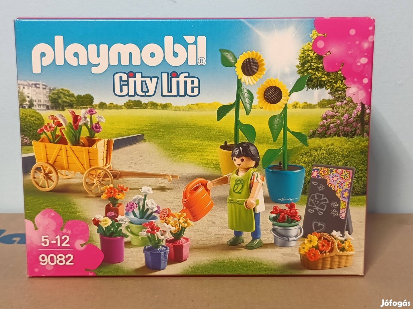 Playmobil City Life 9082 Virágkertészet Kertésszel Új Bontatlan