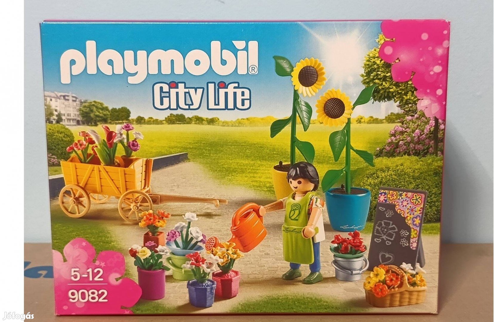 Playmobil City Life 9082 Virágkertészet Kertésszel Új Bontatlan