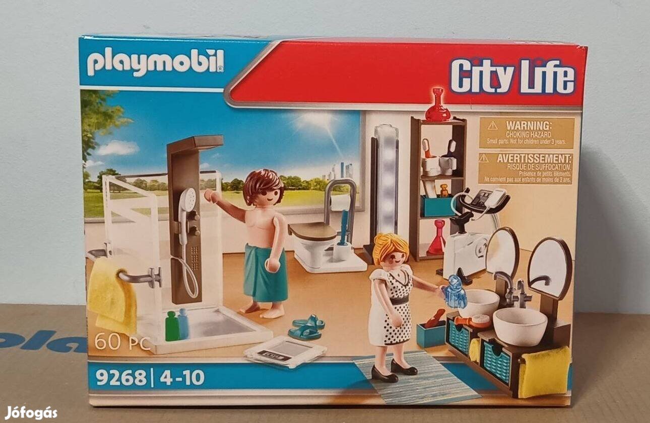 Playmobil City Life 9268 Fürdőszoba Új Bontatlan