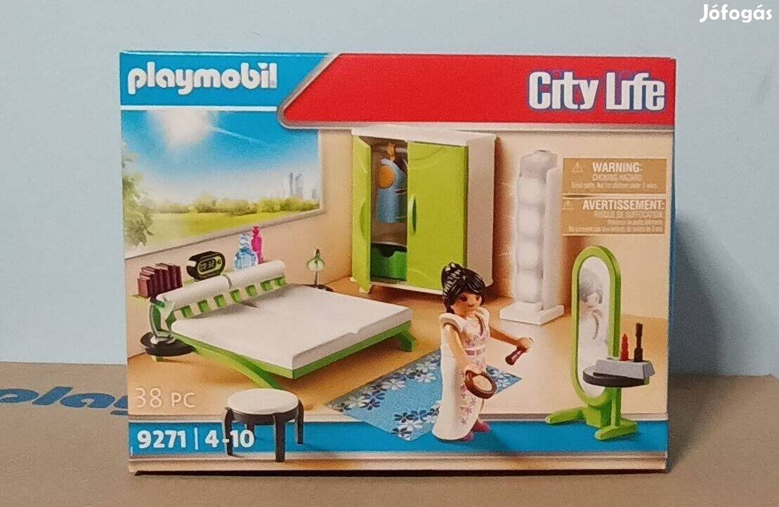 Playmobil City Life 9271 Hálószoba Új Bontatlan