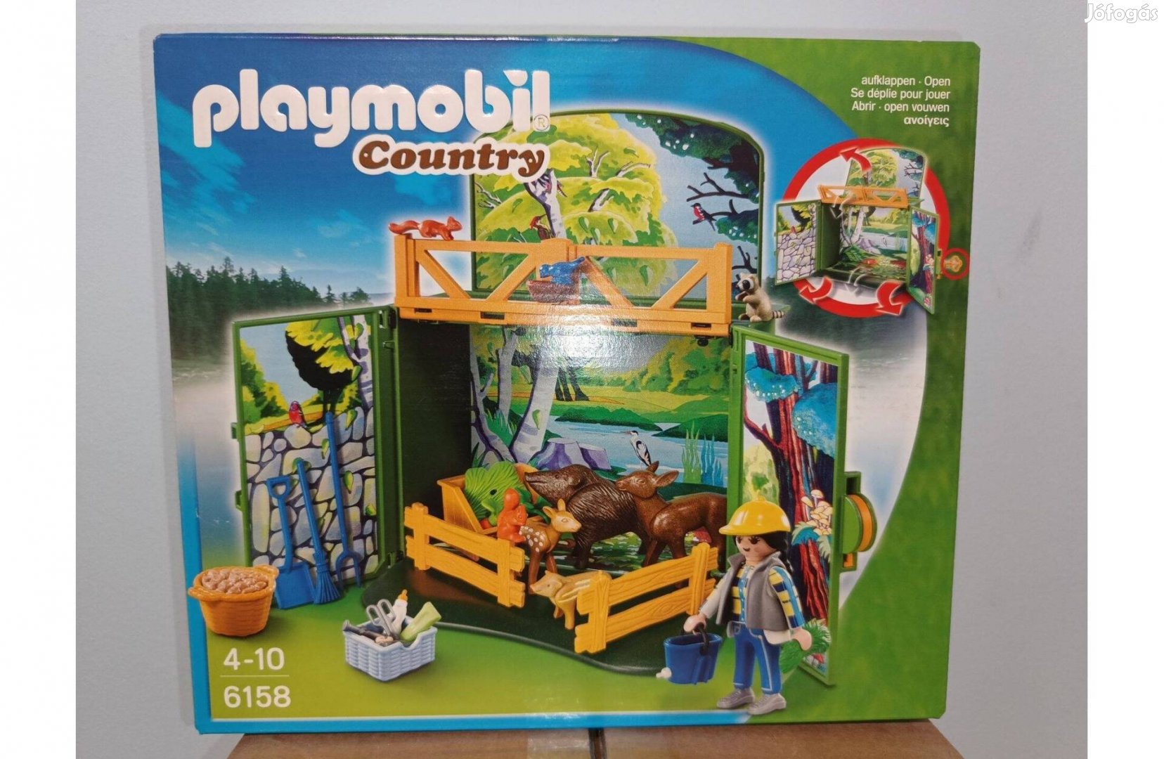 Playmobil Country 6158 Erdei Állatok Etetése Új Bontatlan