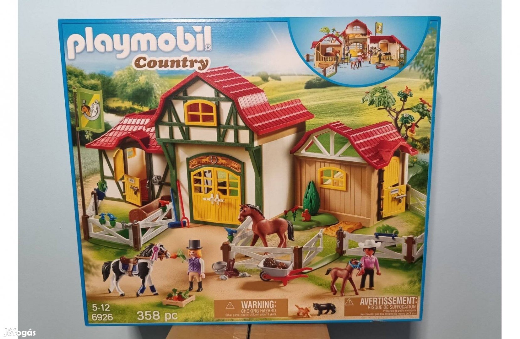 Playmobil Country 6926 Lovastanya Új Bontatlan Ingy. Száll. Bp-en