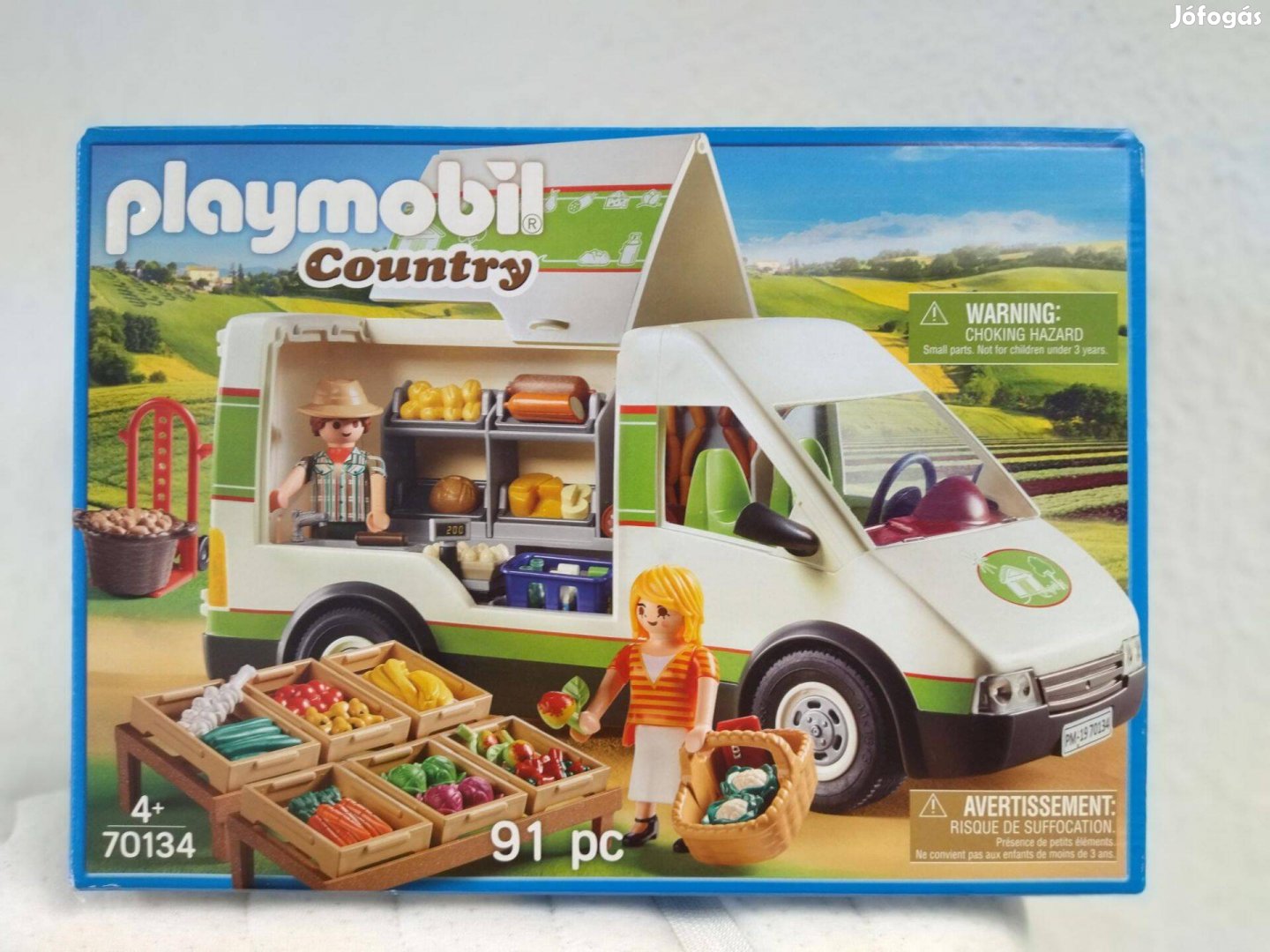 Playmobil Country 70134 Vidéki árus új, bontatlan