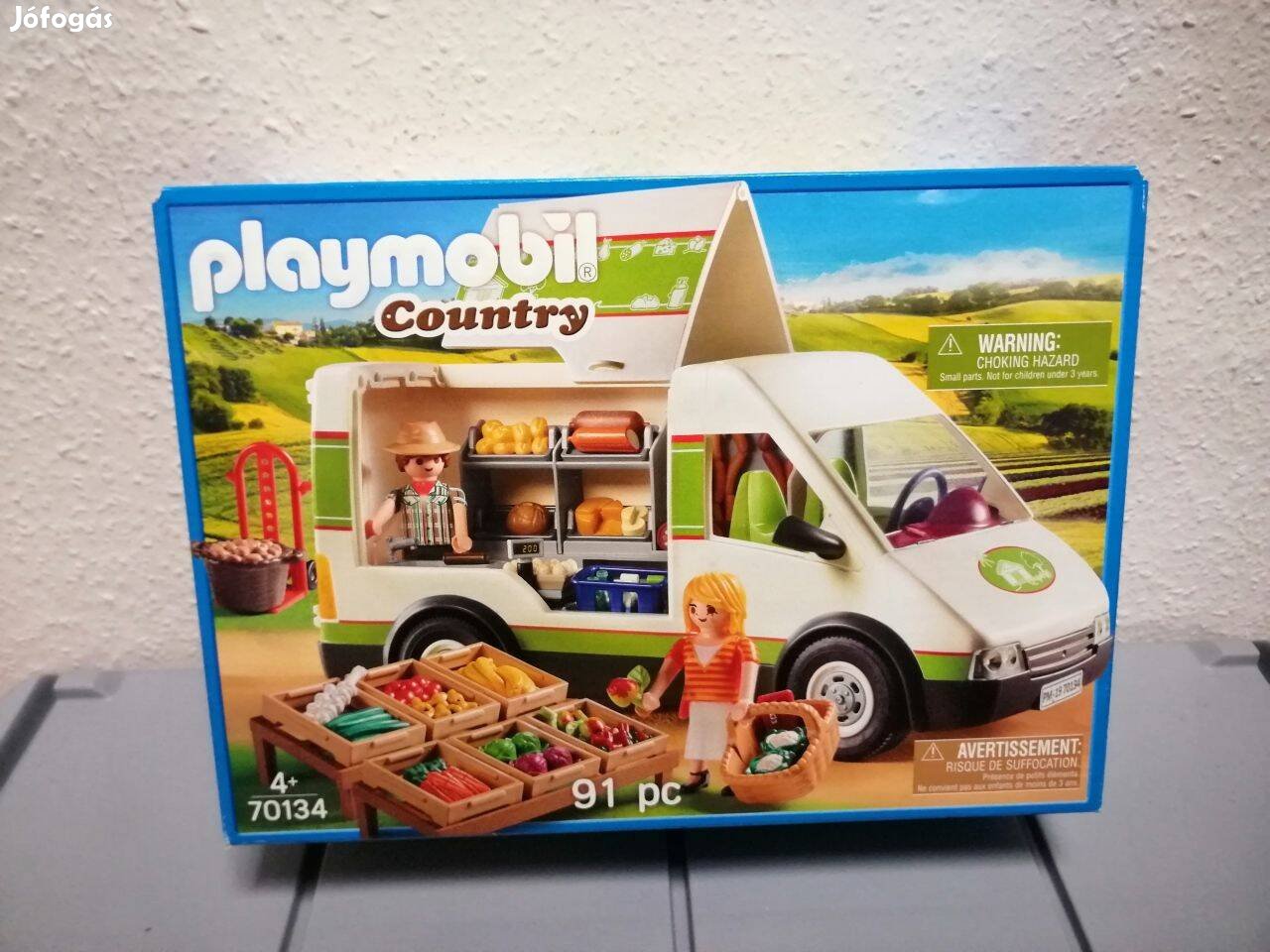 Playmobil Country 70134 Vidéki árus új, bontatlan