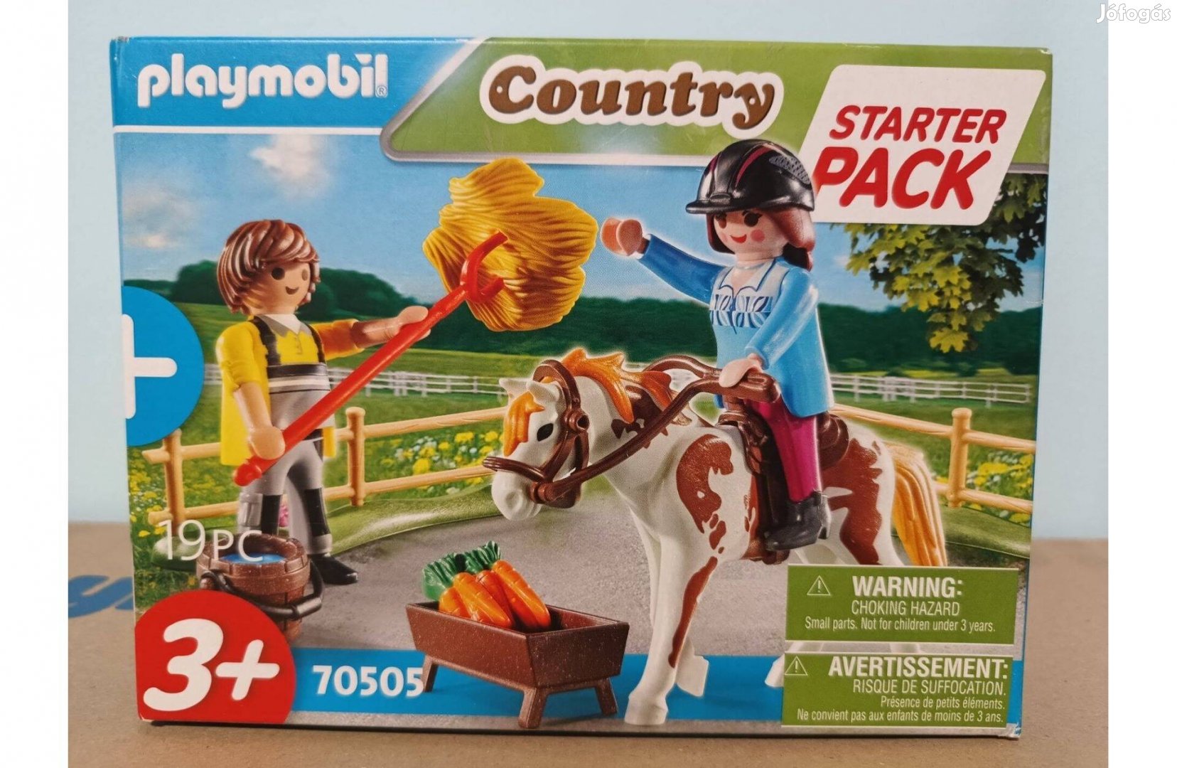 Playmobil Country 70505 Lovasudvar Lovarda Kiegészítő Szett Új