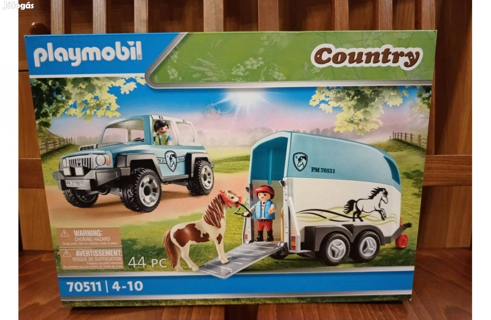 Playmobil Country 70511 Terepjáró Pónilószállítóval Új Bontatlan