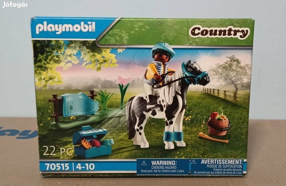 Playmobil Country 70515 Lewitzi Póni Kiegészítőkkel Új Bontatlan