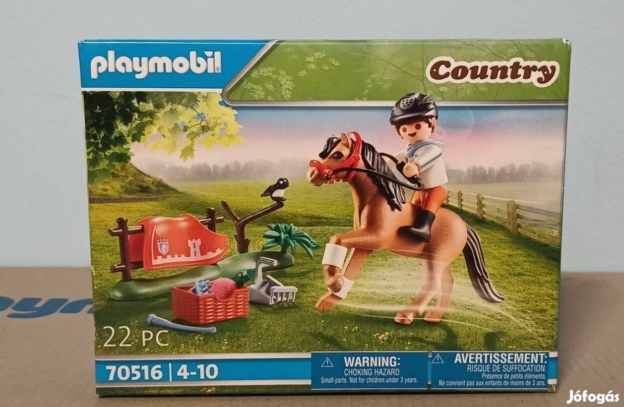 Playmobil Country 70516 Connemara Póni Kiegészítőkkel Új Bontatlan