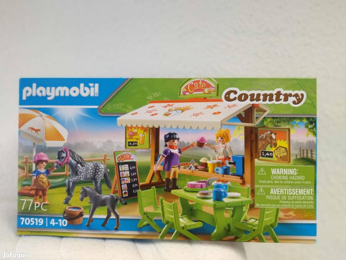 Playmobil Country 70519 Póni kávézó új, bontatlan