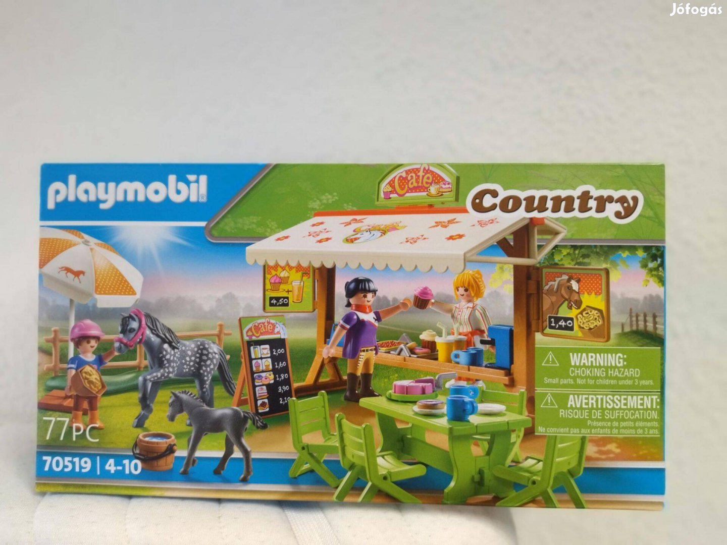 Playmobil Country 70519 Póni kávézó új, bontatlan