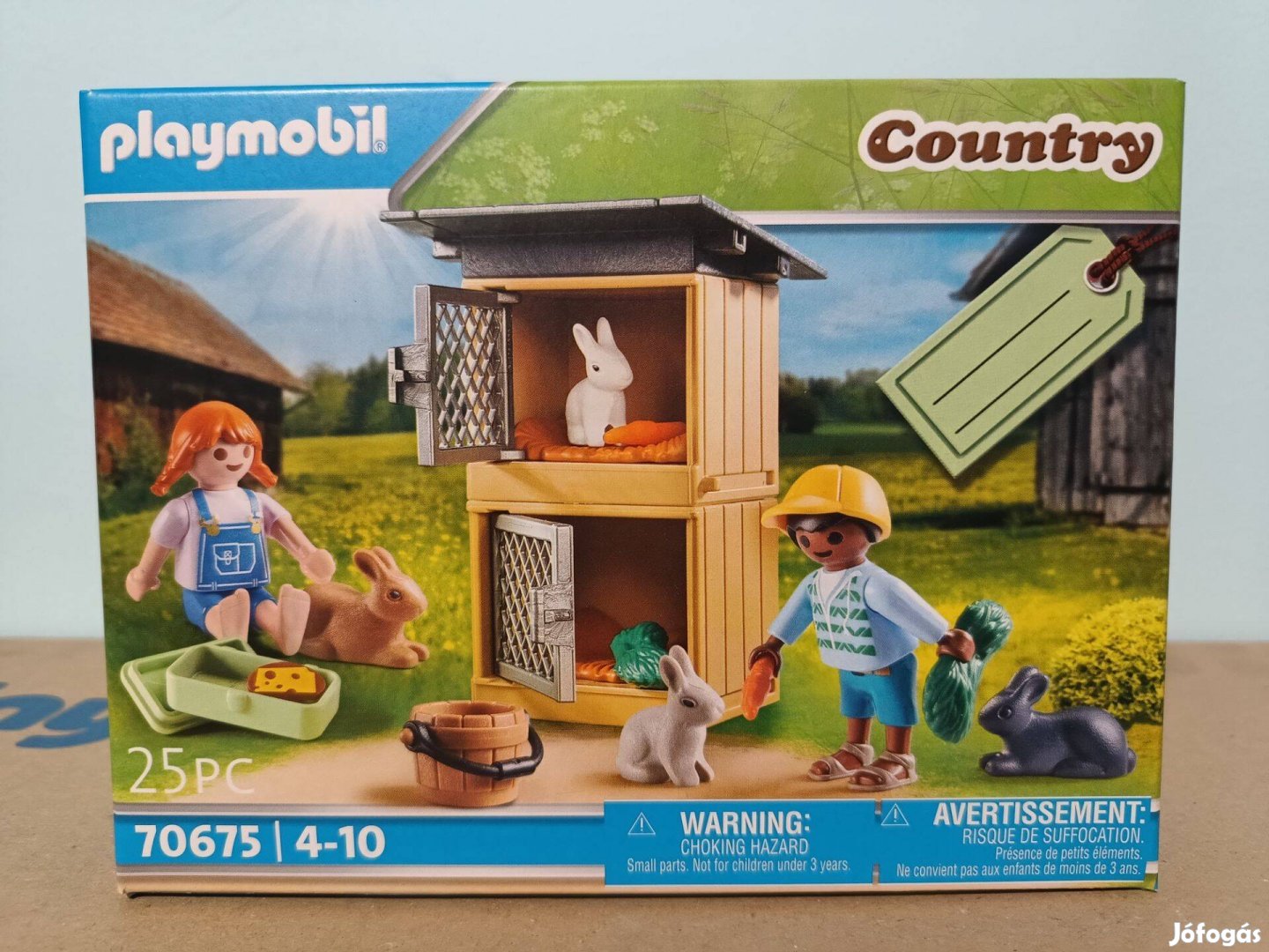 Playmobil Country 70675 Nyuszi Etetés Új Bontatlan