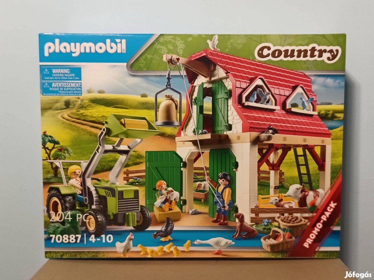 Playmobil Country 70887 Farm Állatokkal Traktorral Új Bontatlan