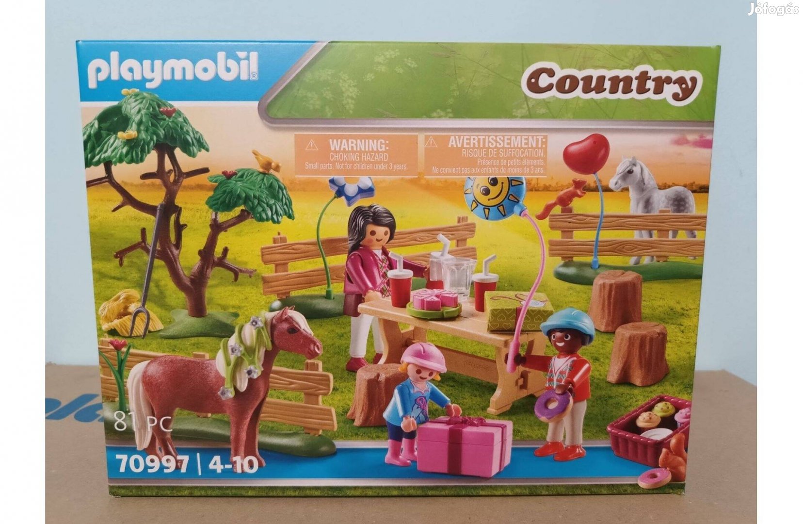 Playmobil Country 70997 Gyermekszülinap A Farmon Új Bontatlan